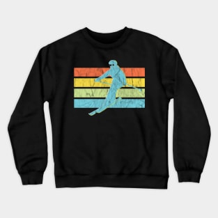 Downhill Skiing Crewneck Sweatshirt